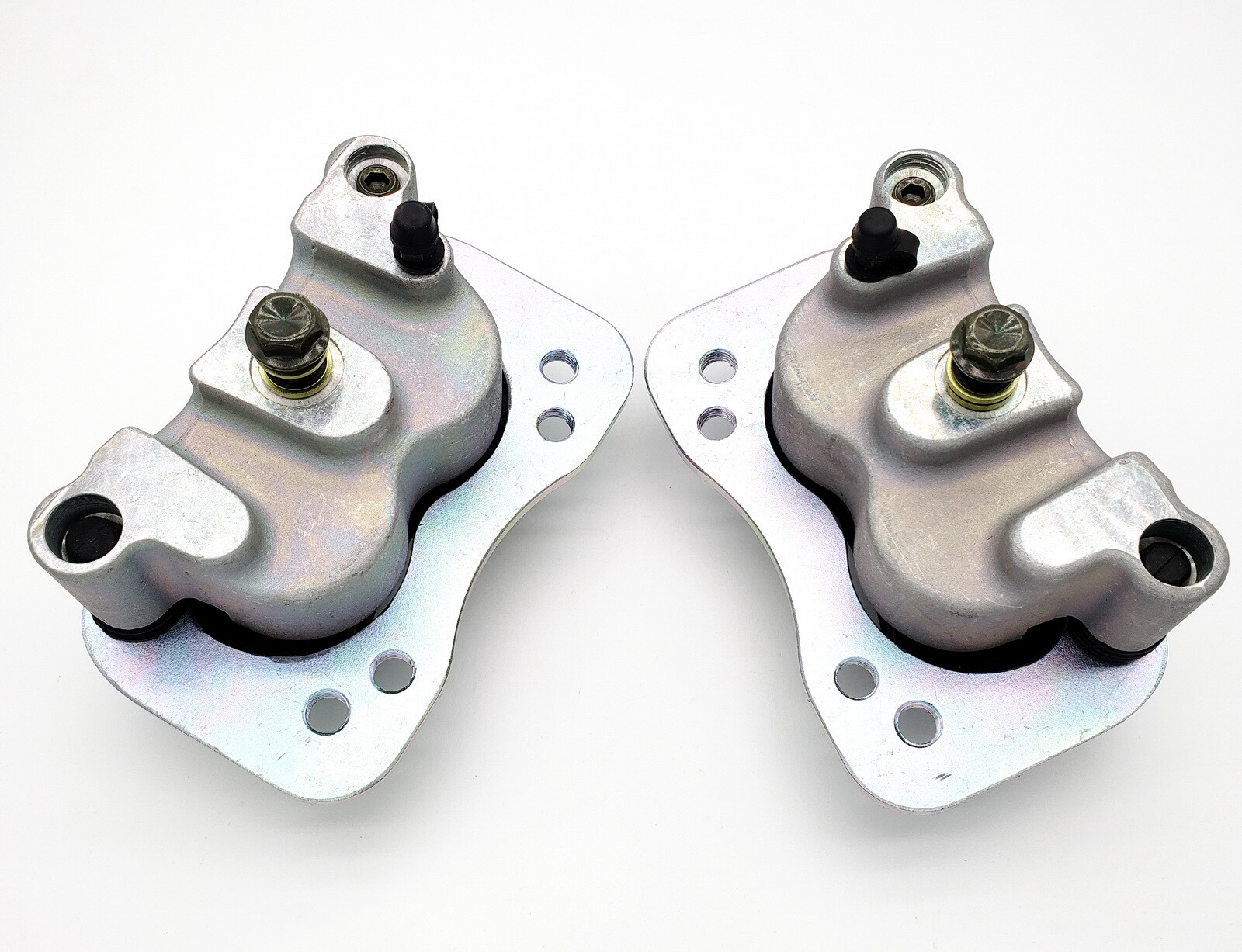 Rear Left Right Brake Calipers & Pads for Polaris Ranger Crew 800 900 1000 XP