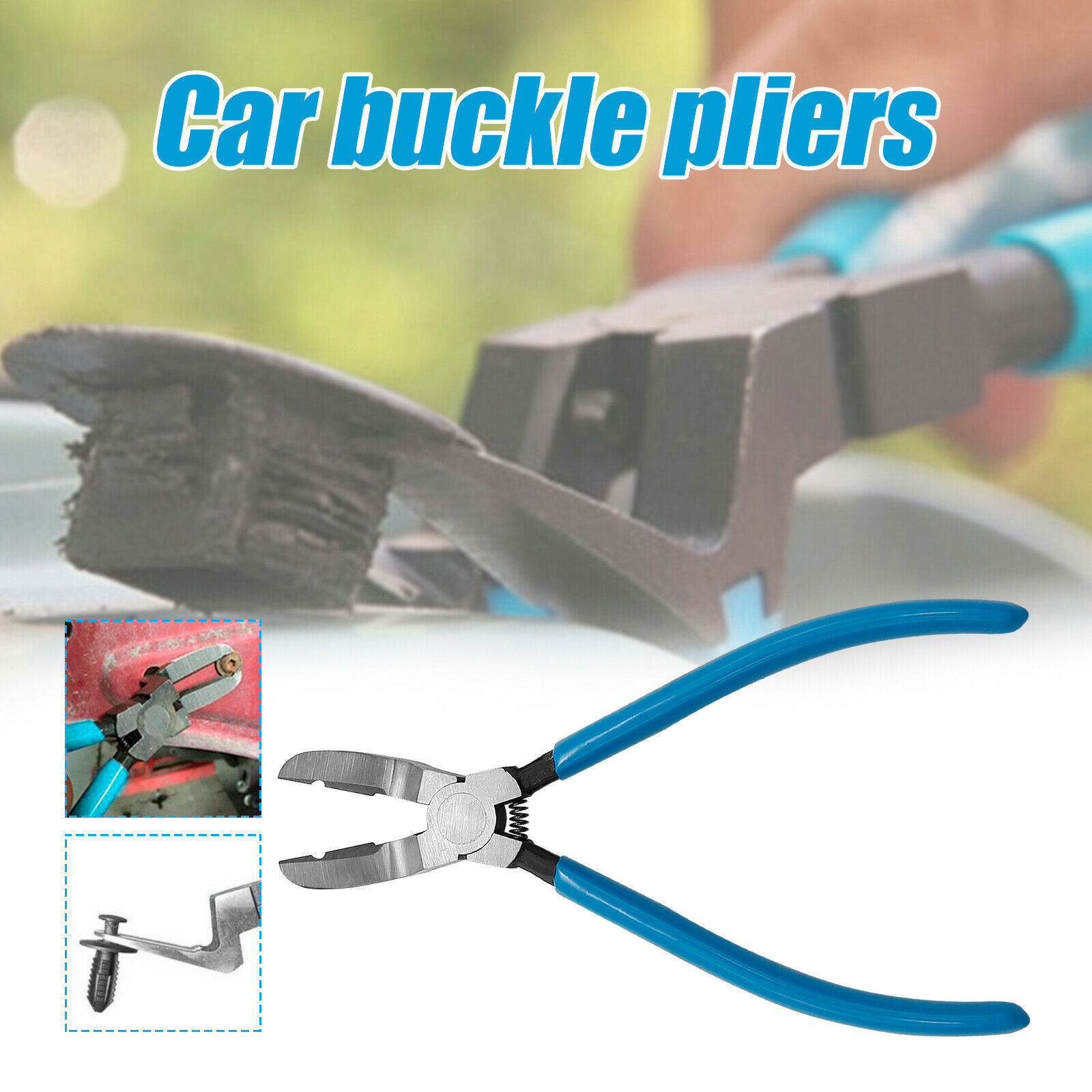 2/4/6x Car Fastener Clip Panel Puller Plier Tool Push Retainer Pin Rivet Trim