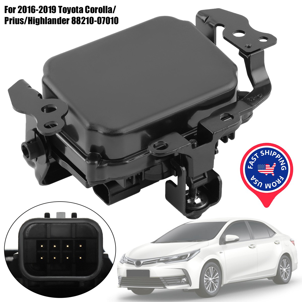 OE For 17-19 Toyota Highlander Cruise Distance Control Sensor Radar 88210-07010