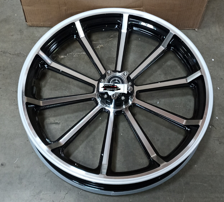 21×3.5 Front Wheel Rim ABS For Harley Dyna Low Rider Street Bob Wide Glide 08-17