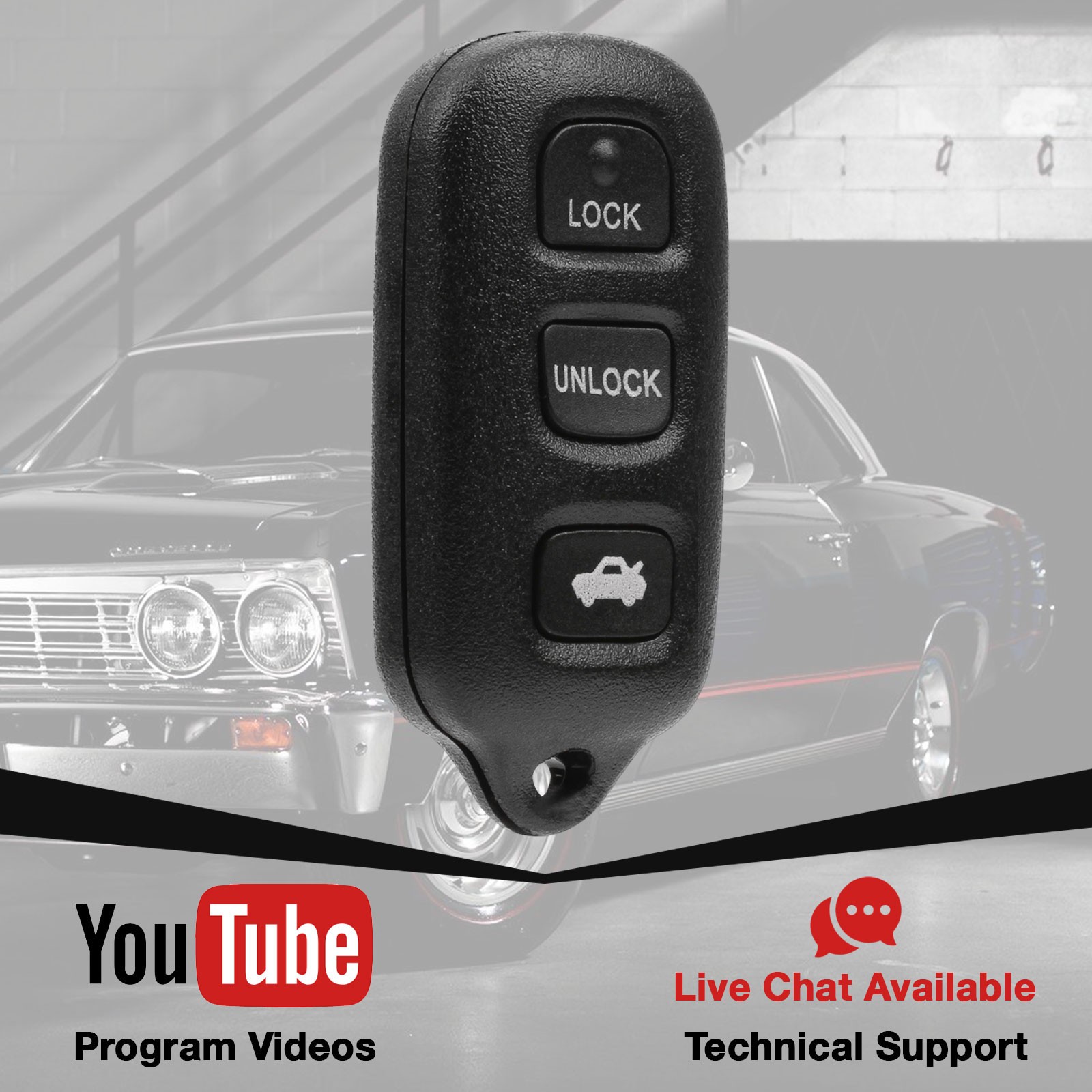 For 2003 2004 2005 2006 2007 2008 Toyota Corolla Remote Keyless Entry Key Fob