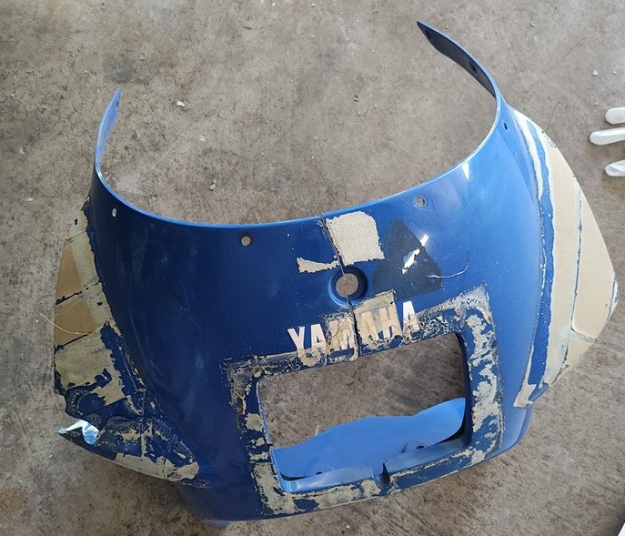 YSR Yamaha YSR50 YSR80 Upper Front Fairing OEM Original damage fixable