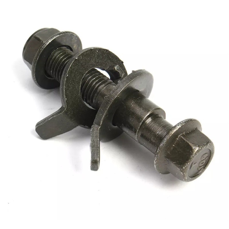 CAR FRONT LEFT & RIGHT CAMBER ALIGNMENT 17MM ADJUSTABLE CAM BOLTS KIT (4 Bolts)