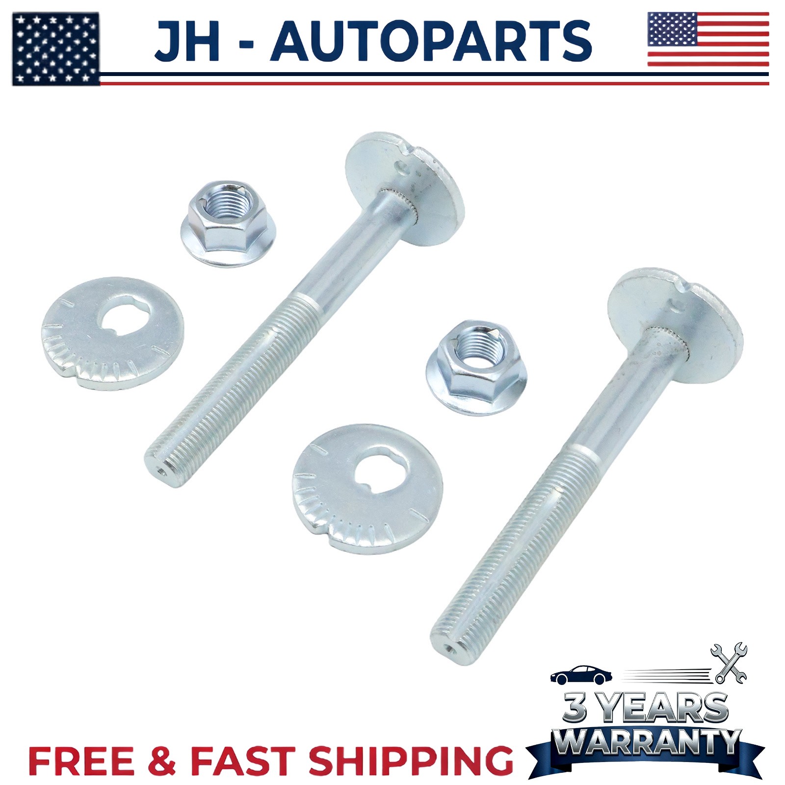 2 Set Rear Lower Control Arm Eccentric Bolt For Nissan Pathfinder,Xterra Armada