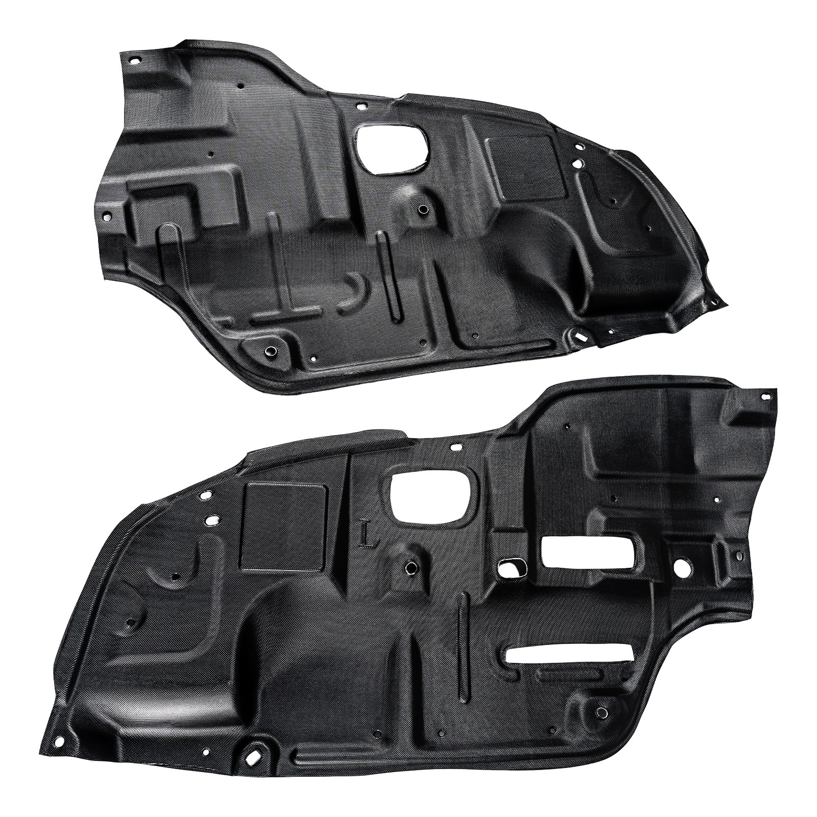 2pcs Front Lower Engine Splash Shield LH RH For 2002-2006 Toyota Camry