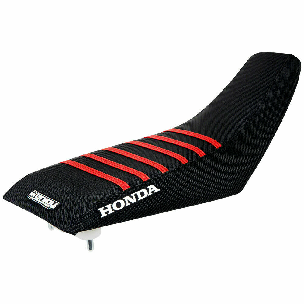 1999-2007 Honda TRX 400EX TRX 400 EX Seat Cover ALL BLACK w/ RED RIBS #203
