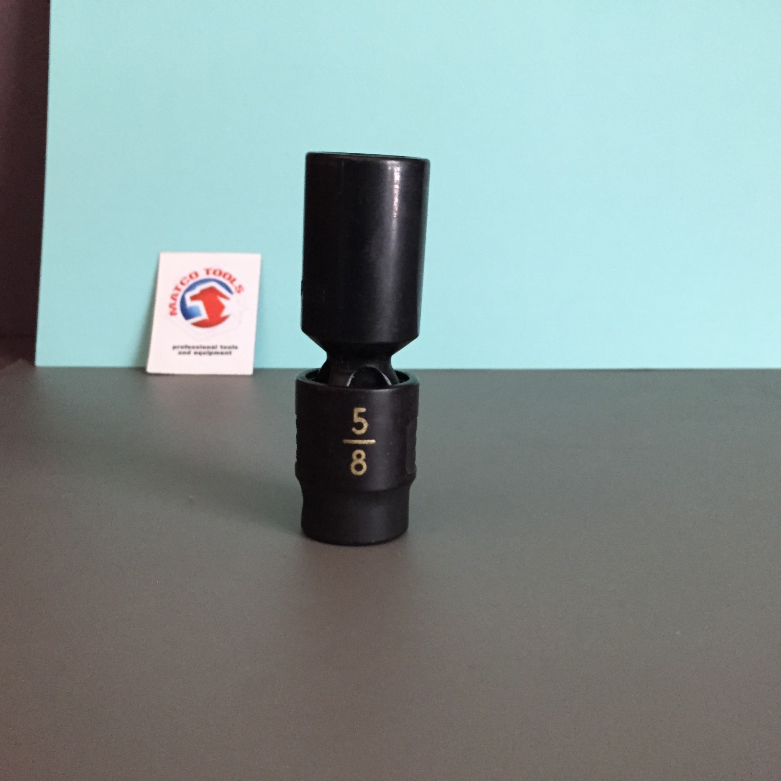 Matco BDUP206B 3/8 Inch Drive 5/8 6 Point Deep Swivel Socket USA