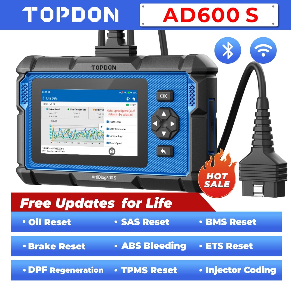 ArtiDiag600S: Multi-Function OBD2 Diagnostic Scanner