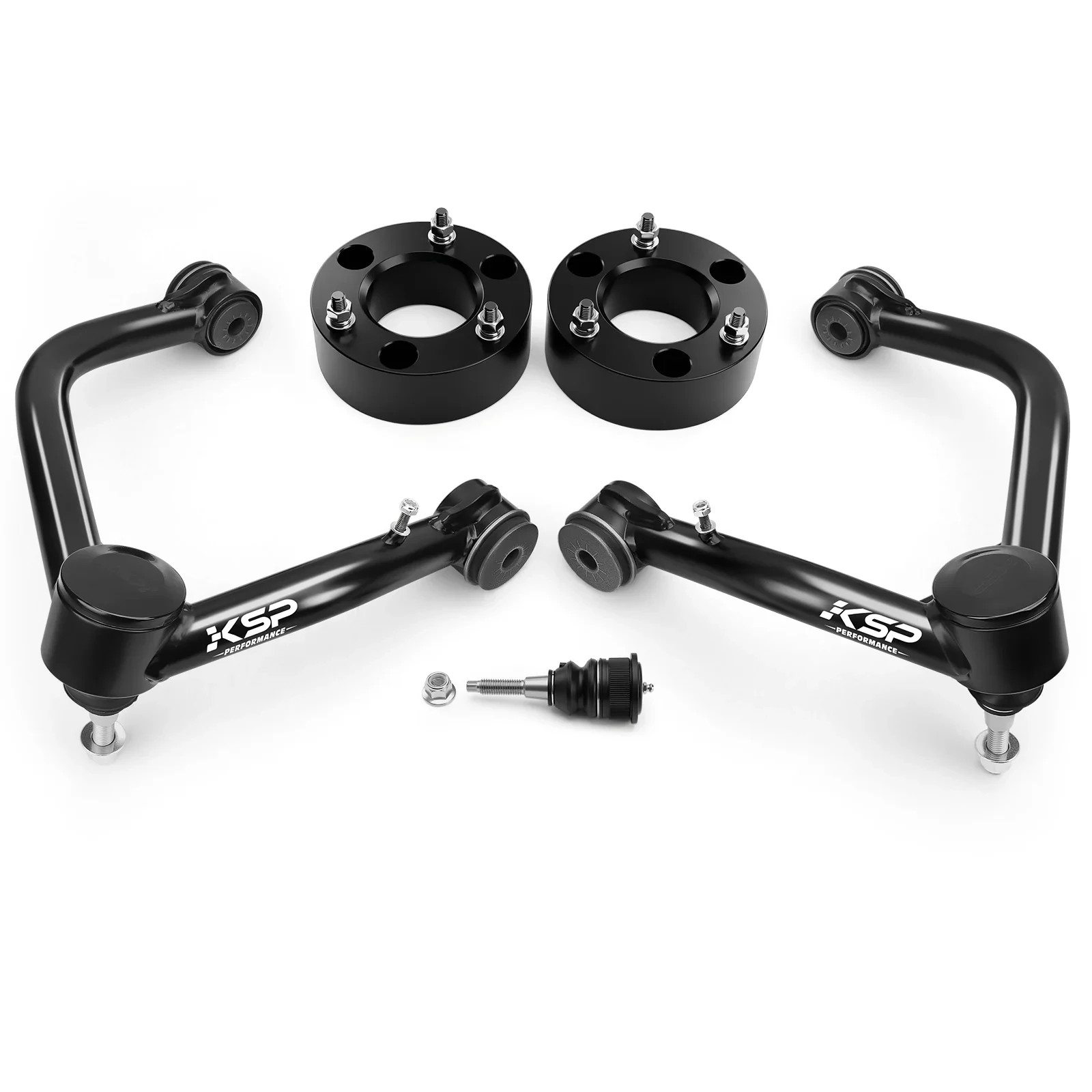 KSP 3” Front Lift Kit+Control Arm For 2019-2026 Chevy GMC Silverado Sierra 1500
