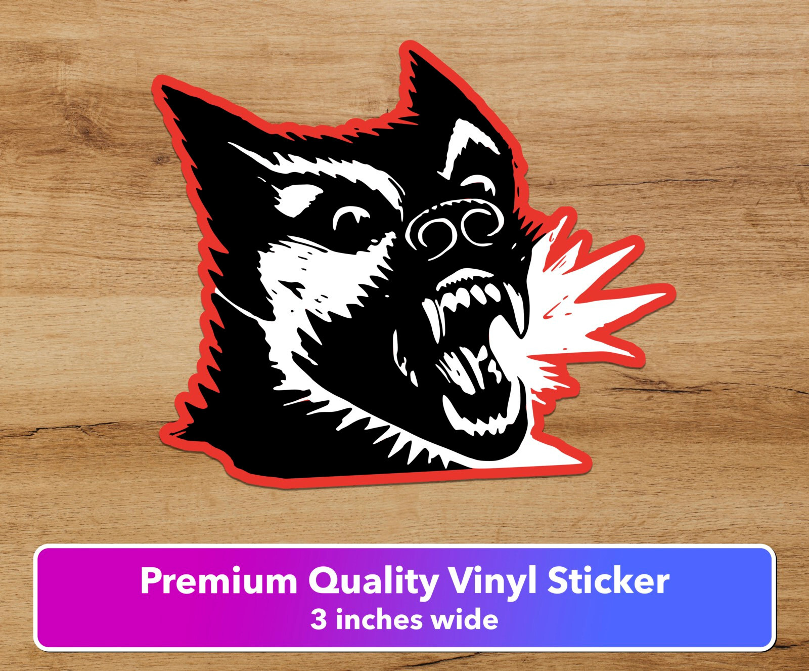 Faith no more FNM Evidence Dog fan art 3 inches premium sticker FREE SHIPPING