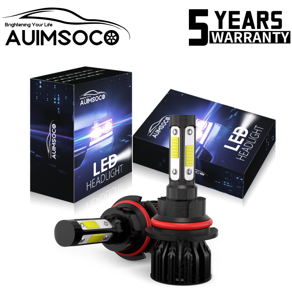 9004 HB1 LED Headlight Bulbs 10000lm for Dodge RAM 1500 2500 3500 1994-2001