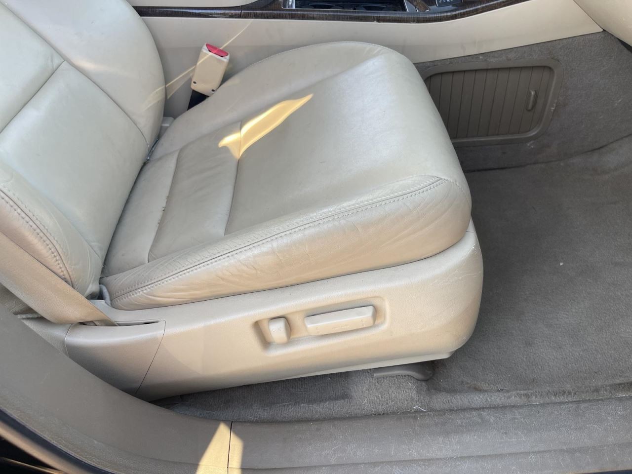 Passenger Front Bucket Seat Leather Electric Fits 10-11 MDX 975061