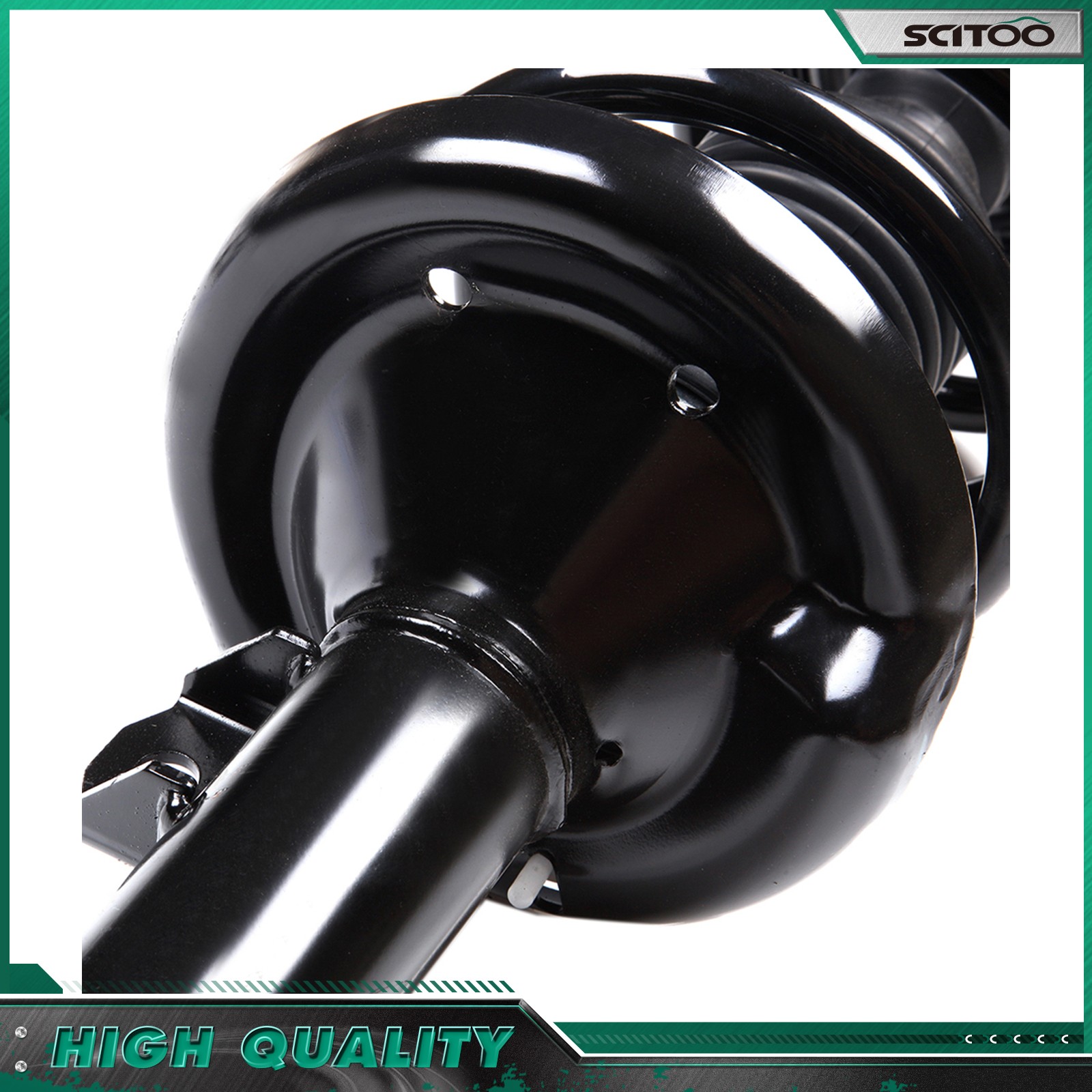 For 2008-2012 Chevrolet Malibu Complete Front Struts Rear Shocks Sway Bar Links