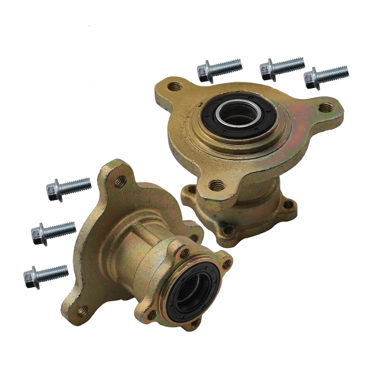 1 Pair Of 17mm 0.67” Front Wheel Hub & Bearing Bolts For ATV Quad Go Kart Buggy