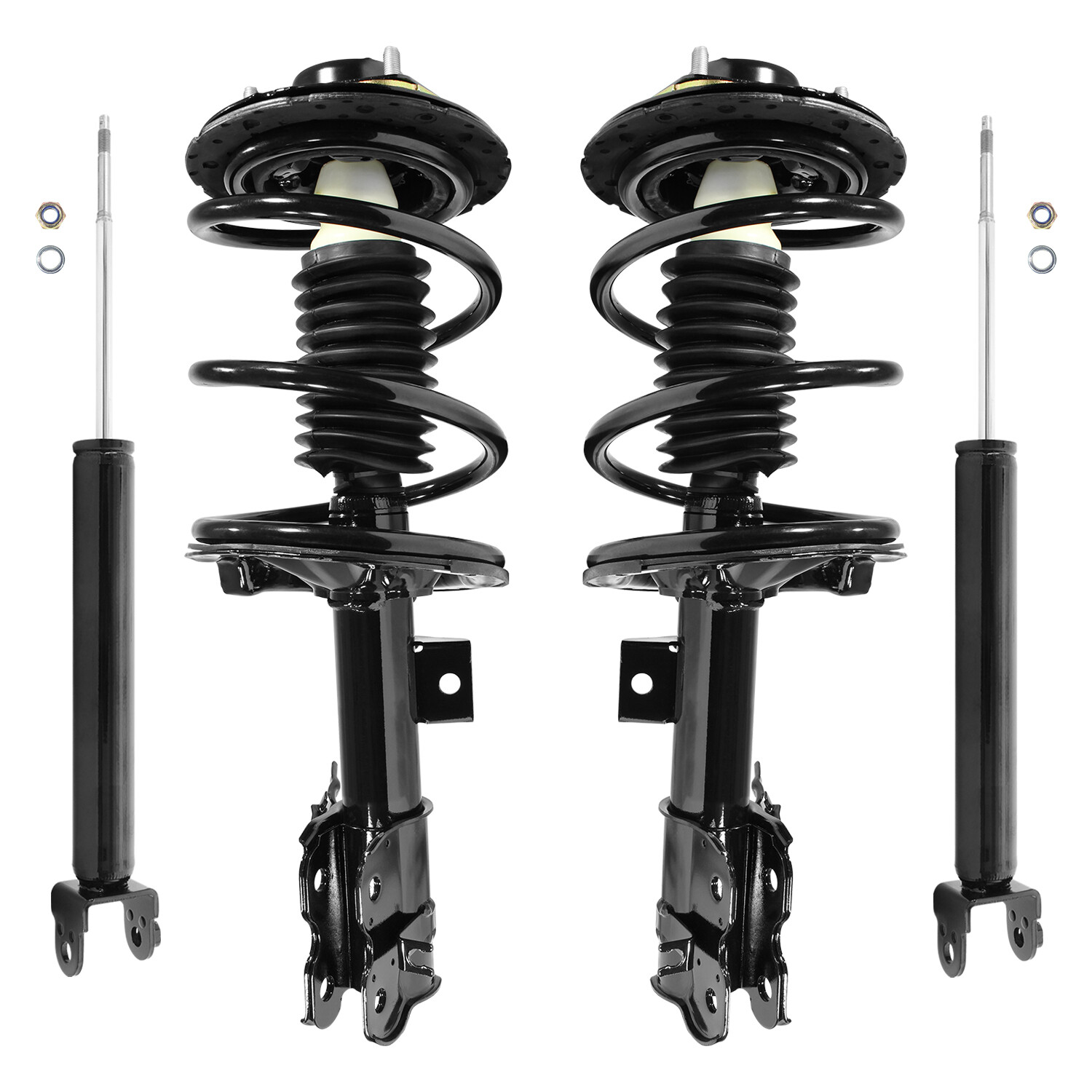 Front Complete Struts & Rear Shocks for 2004-2008 Nissan Maxima FWD V6 3.5L