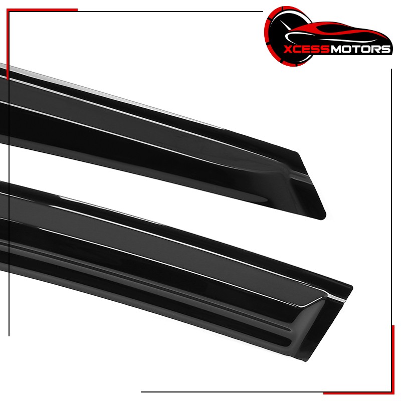 Fits 2025-2026 Toyota Camry Mugen Style Window Visors Sun Rain Side Deflectors