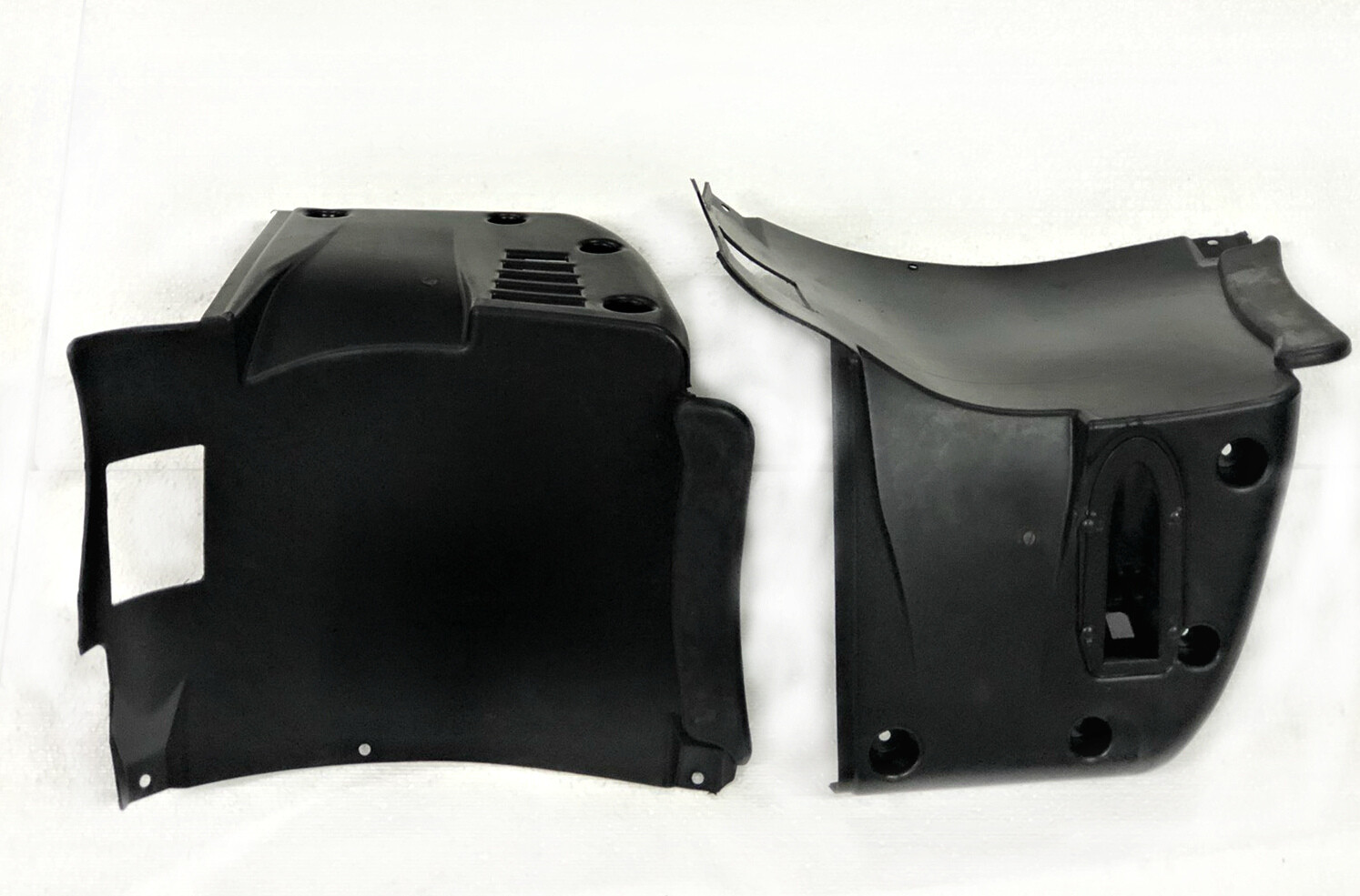 BMW E39 M5 L+R PP plastic FRONT form M BUMPER SPLASH PANEL pork chops 2pc