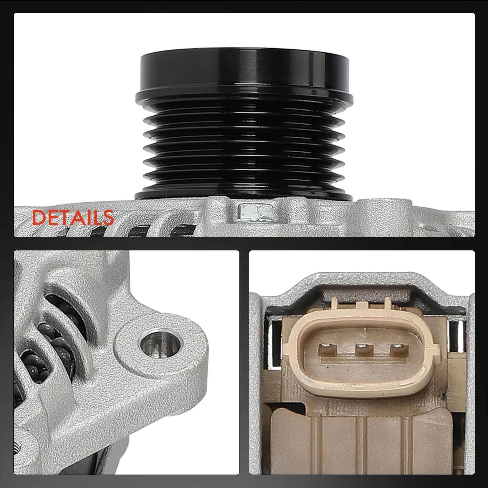 Alternator for Subaru Impreza 2015-2016 Crosstrek WRX 2.0L 130A 12V CW 6-Groove