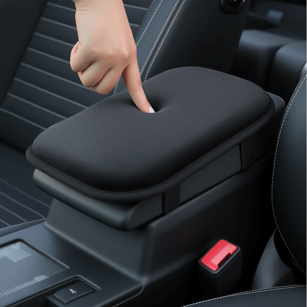 1PC Car Center Console Pad Memory Foam Center Console Cover Automotive Armrest