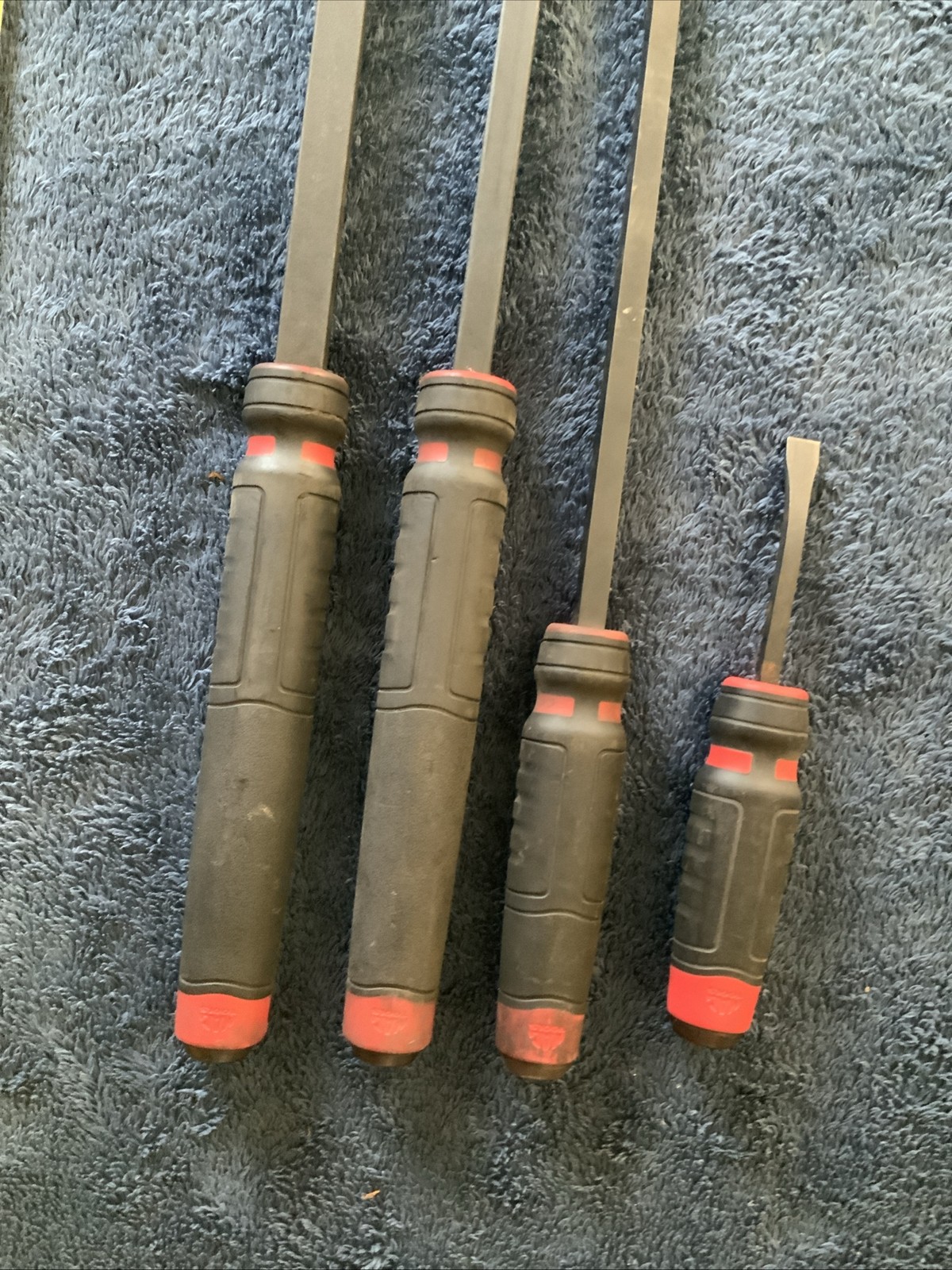 Mac Tools 4pc Pry Bar Set….pb36cr, Pb25cr, Pb17cr, Pb8cr….see Pics…