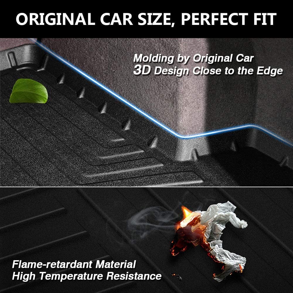for 2021-2026 Toyota Sienna TPO Trunk Mat Cargo Liner Floor Tray