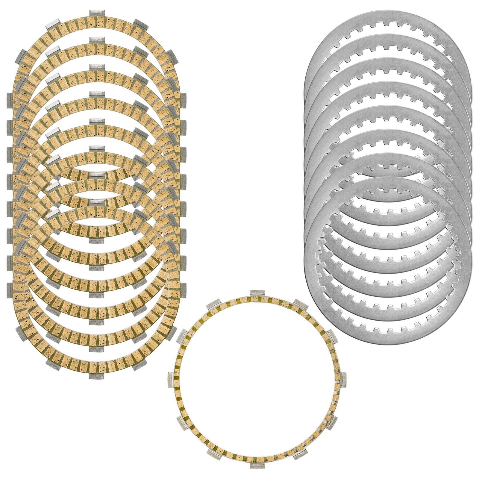 Clutch Plates Kit For Harley Davidson Road Glide FLTRX / Road King FLHR 37932-98