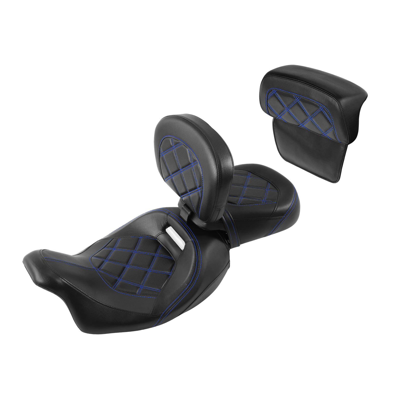 Low-Profile Seat & Backrest Fit For Harley Touring Road Glide 2014-2023