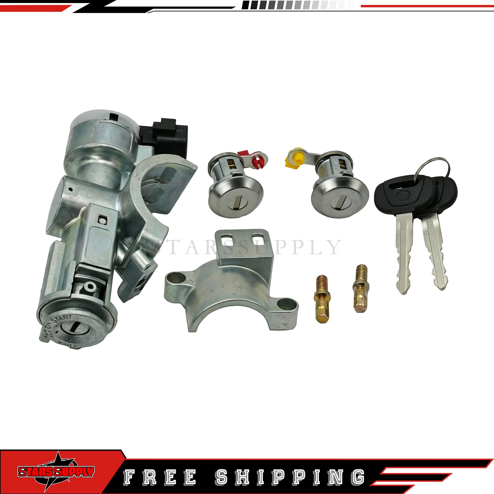 Door Lock & Ignition Cylinder Set Fits Hino 145 165 185 238 258 268 338 US