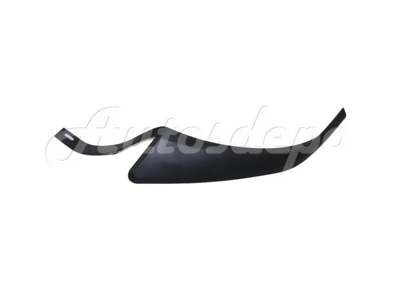Front Bumper Chrome Face Bar Out Molding Fog Bezel Trim 5Pcs For F450 F550 11-16