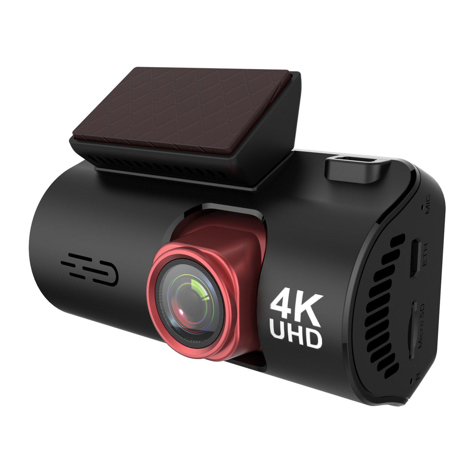 3 Channel Dash Camera 4K Front and Rear Dash Cam Built-In WiFi & GPS