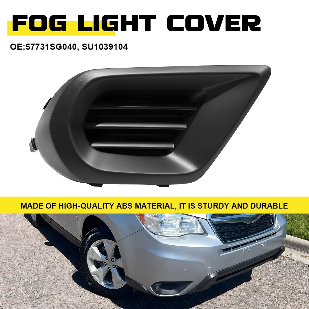 Fog Light Cover Fit 2014 2015 2016 Subaru Forester Front Passenger Side LH EOOK