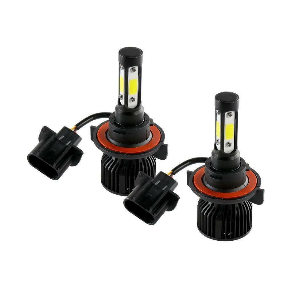 For 2X H13 9008 LED Headlight Bulbs 20000 Lumen Super Bright 6000K White