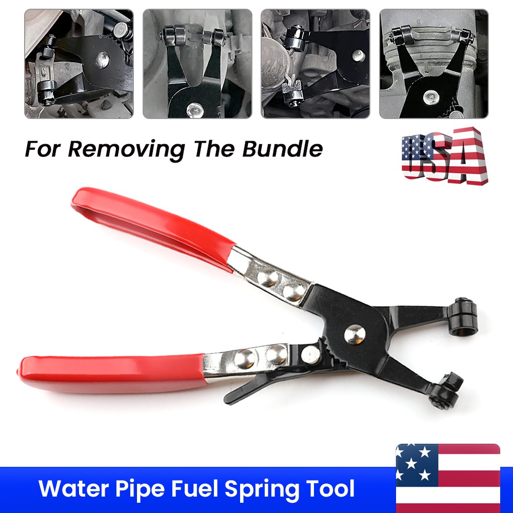 US 1Pcs Hose Clamp Pliers Car Water Pipe Fuel Coolant Spring Bundle Removal Tool