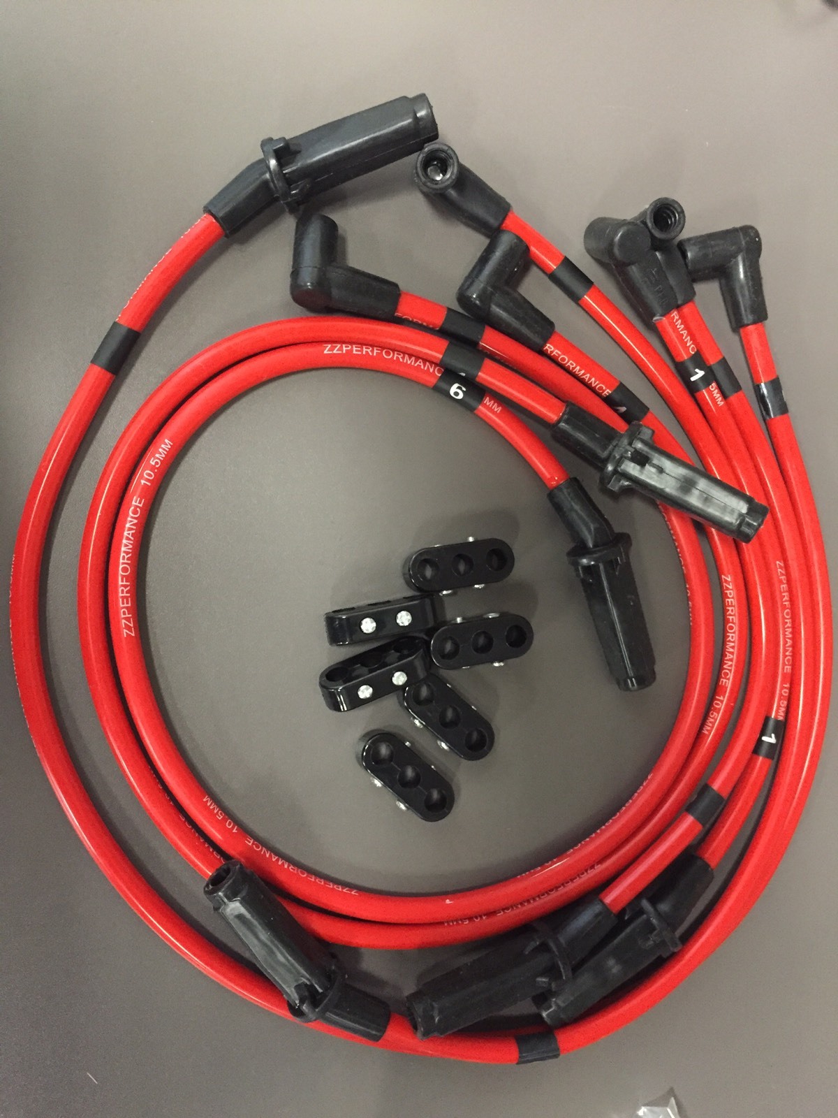 ZZPerformance Red 10.5mm Ignition Spark Plug Wires 3800 Series II L67