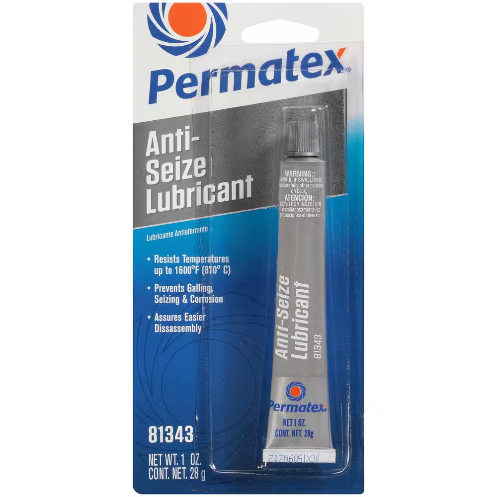 Permatex 81343 Aluminum Anti-Seize Lubricant, 1 oz, Prevents Galling & Corrosion