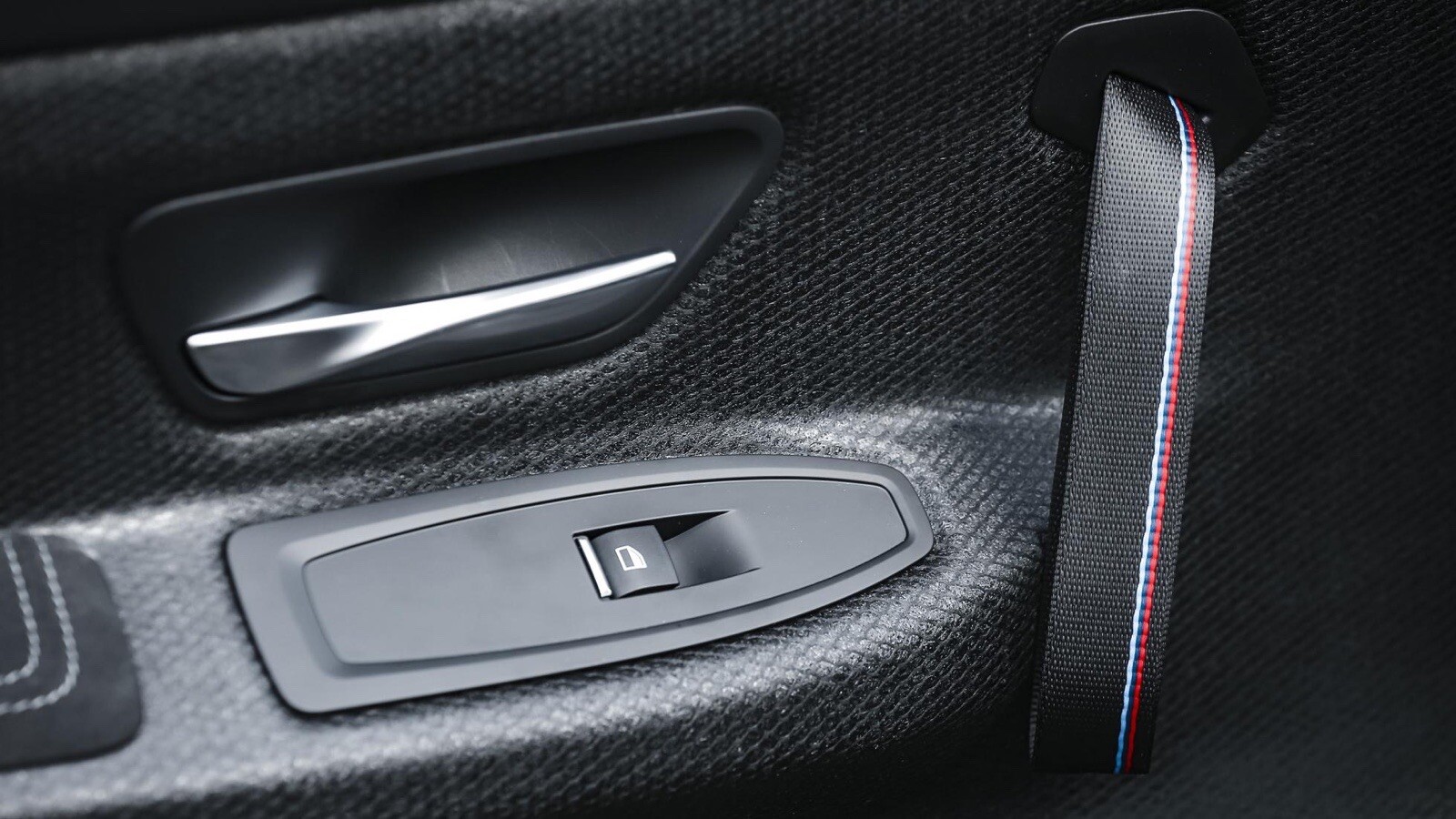 BMW Keychain Strap M Flag Door Pull Style Titanium M2 M3 M4 M5 M6 M8 X3M X5M X6M
