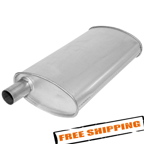 AP Exhaust 6503 MSL Maximum Aluminized Steel Oval Direct Fit Exhaust Muffler