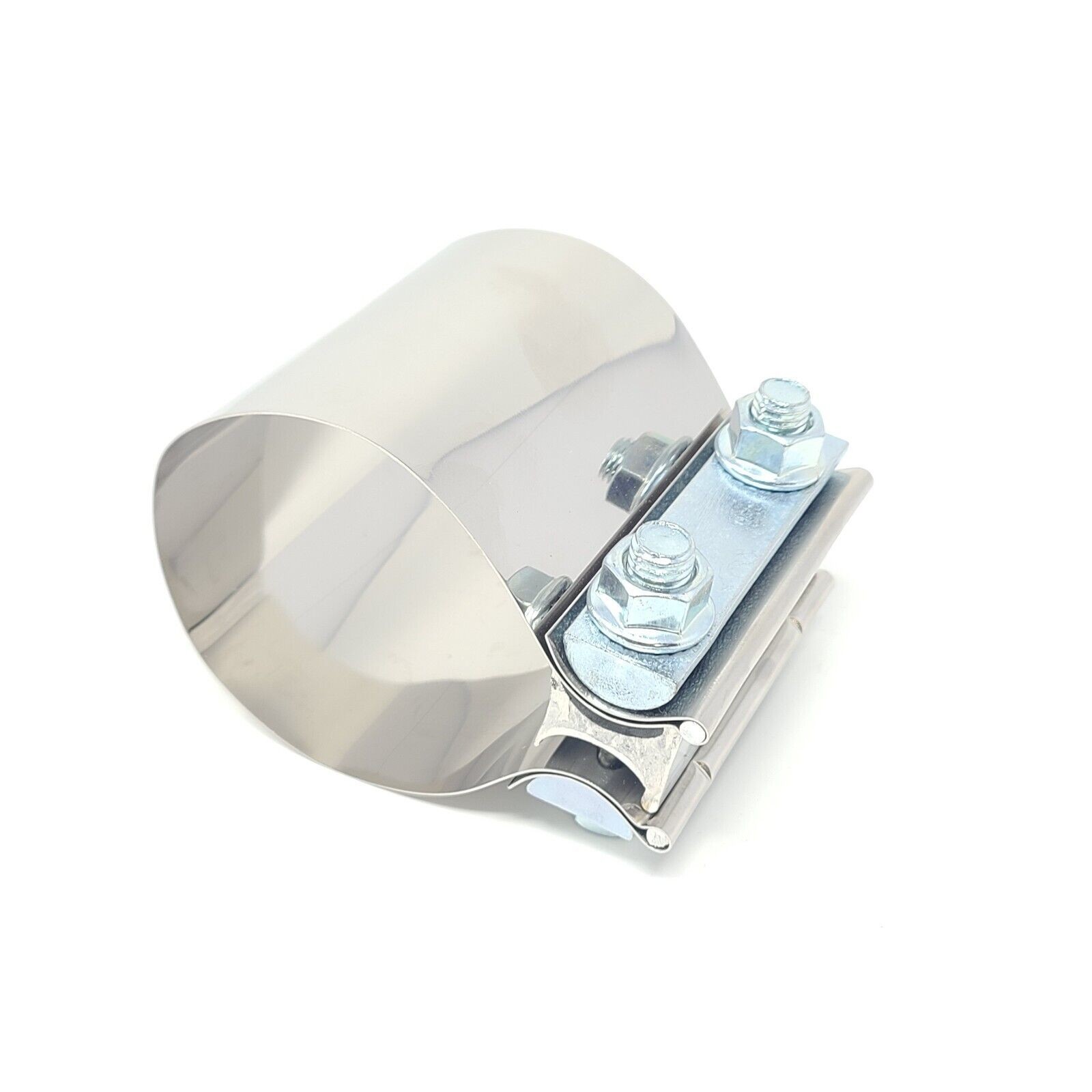 5″ Butt Joint Band Exhaust Clamp Sleeve Coupler T304 Quality Stainless Steel x1