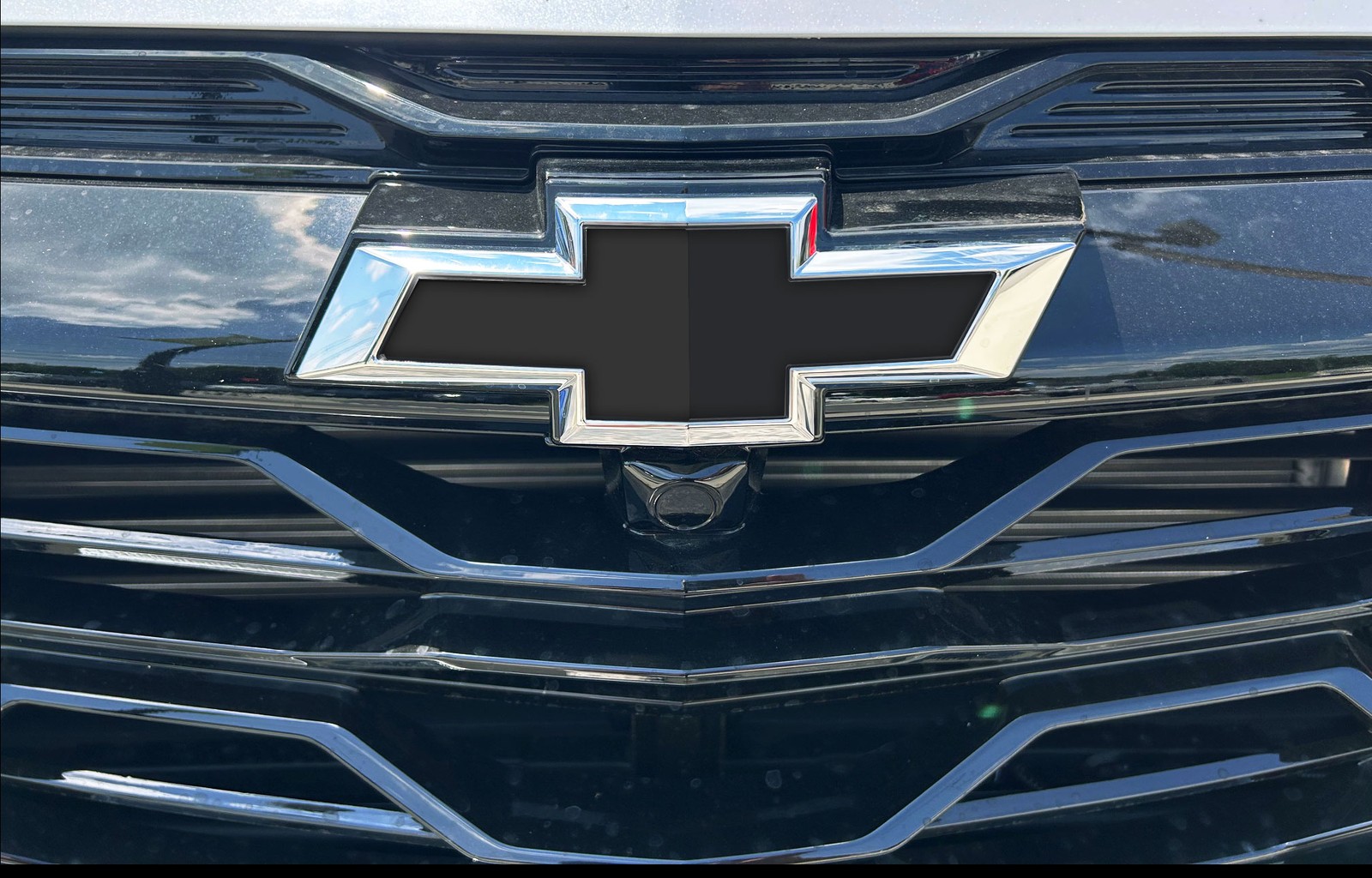 Chevy Equinox Blackout Grille Gate Bowtie Emblem Overlay Decals 2018-2026