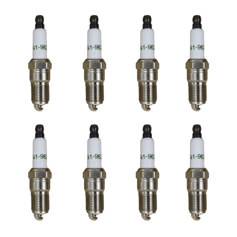 Set Of 8 Platinum Spark Plugs 41-962 19299585 For GMC Sierra Chevy Silverado