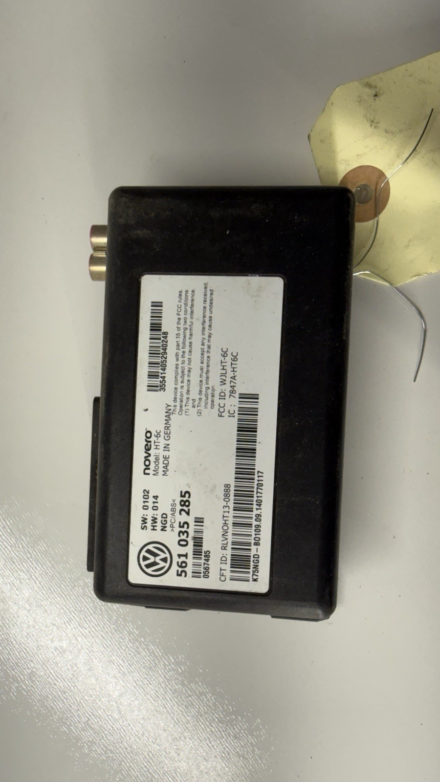 Navigation Module 14-16 Jetta MK6 Sedan ~ Genuine ~ 561 035 285 A