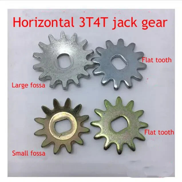 3 Tons/4Tons Horizontal Jack Repair Parts Gear Flat toothSocket ToothBigtooth