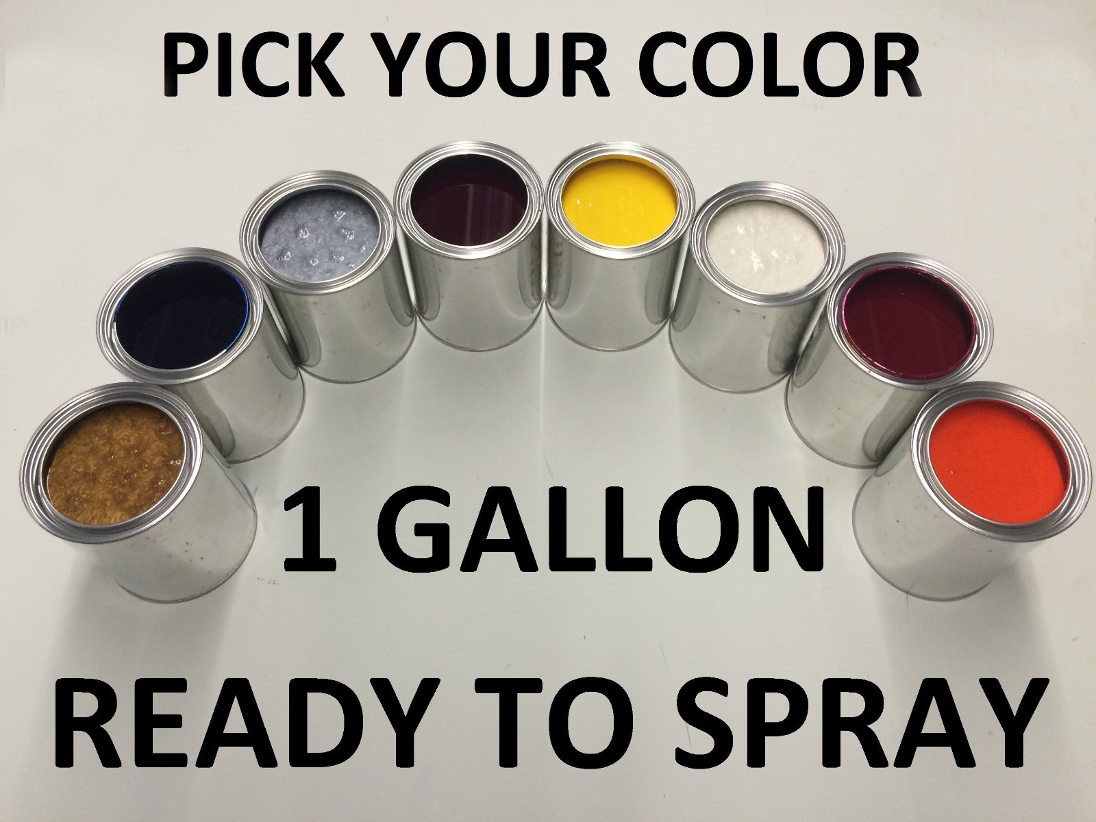 Pick Your Color – Ready to Spray – 1 Gallon of Paint for Ford Car Truck SUV Gal