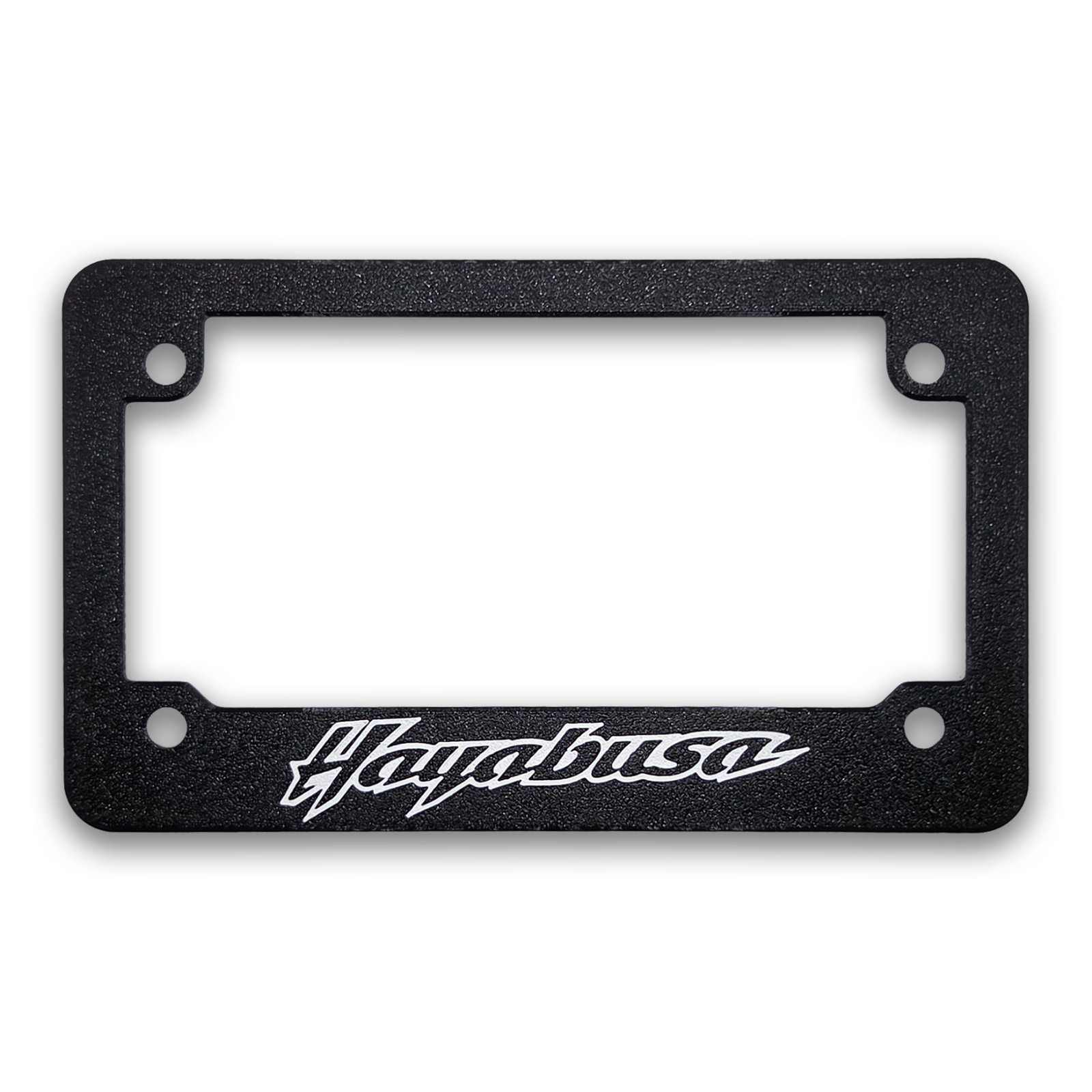 For Suzuki Hayabusa Textured Motorcycle License Plate Frame (ALL YEARS)