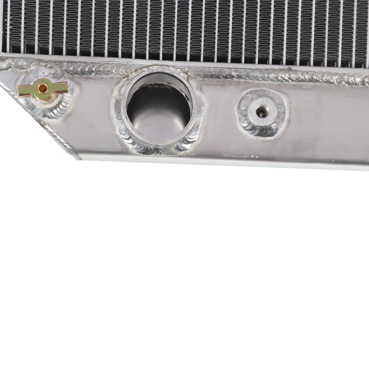 For 1966-1979 Ford F100 F150 F250 F350 F450 Bronco Truck V8 AT/MT 4 Row Radiator