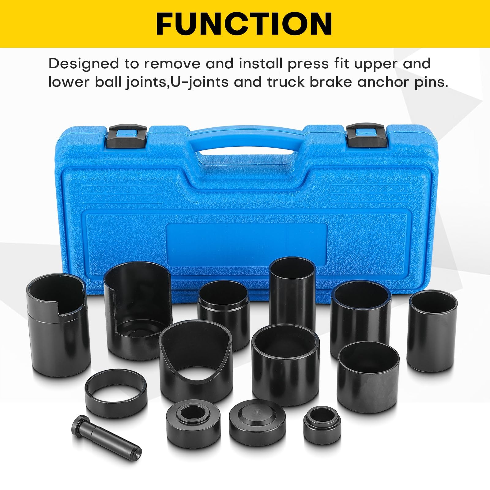 Acymner 14PCS Master Ball Joint Remover Installer Adapter Tool Set for Ball…