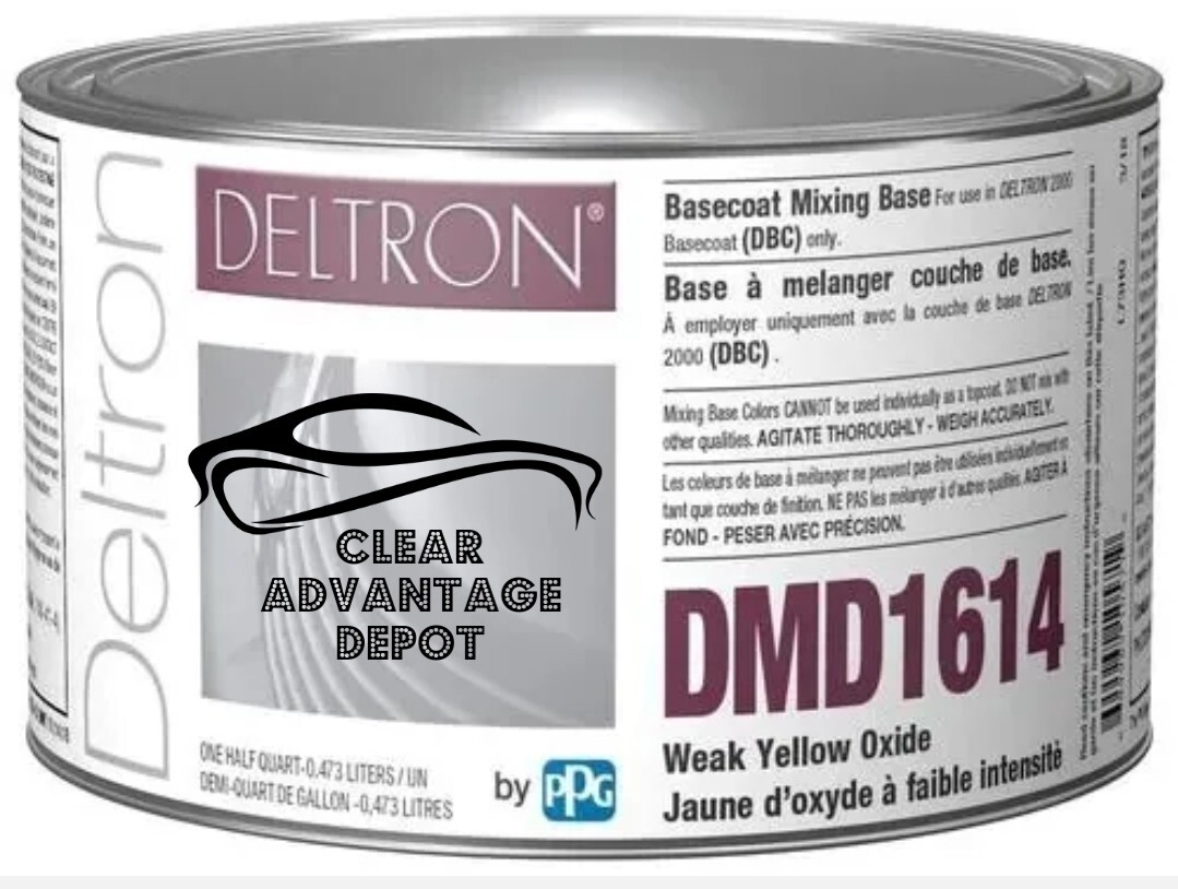 Dmd1614 PPG Refinish Deltron 1/2 Quart Yellow Oxide
