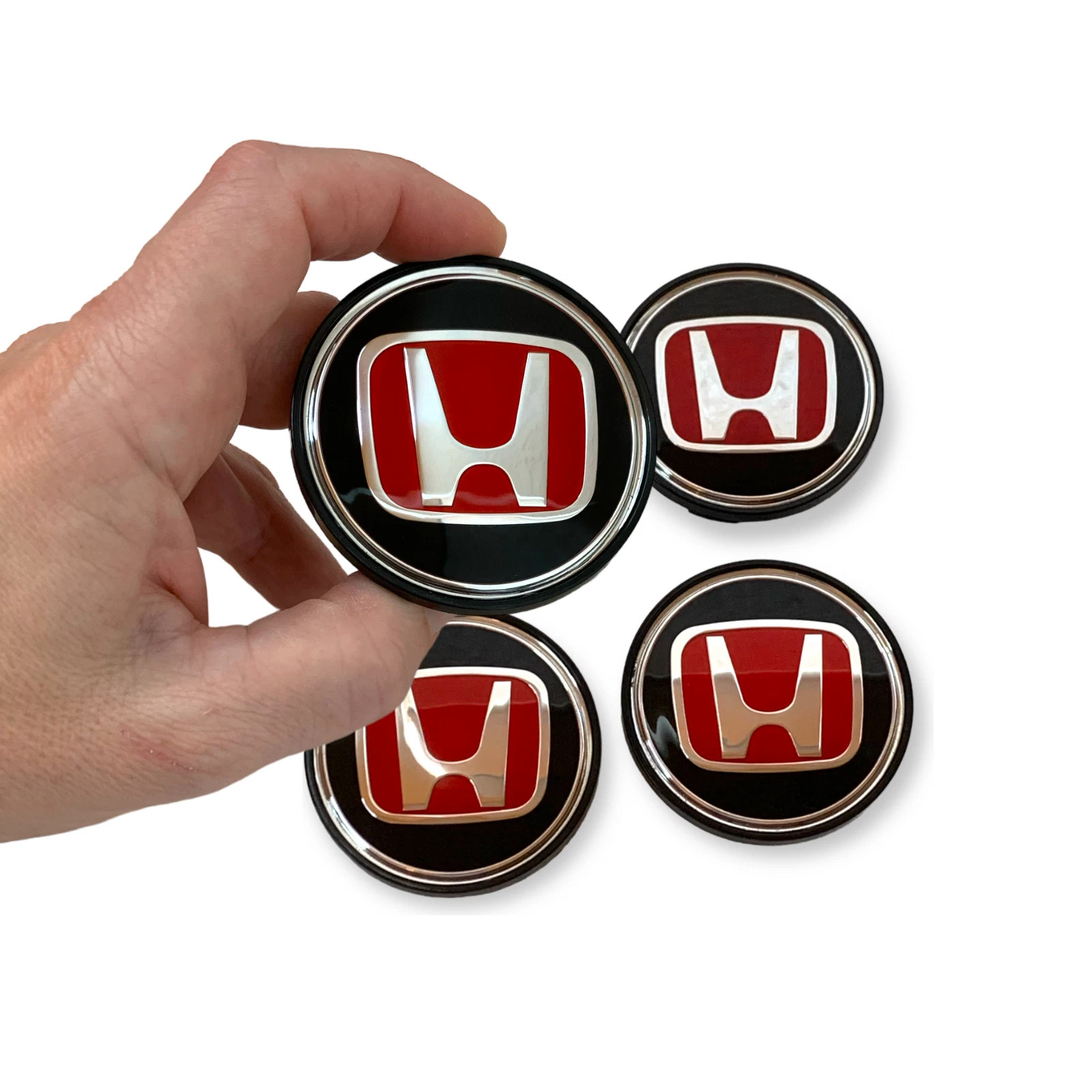4PCS Wheel Center Caps RED Rim Hubcaps Fits Honda Accord 18~2022 Civic 2022~25?