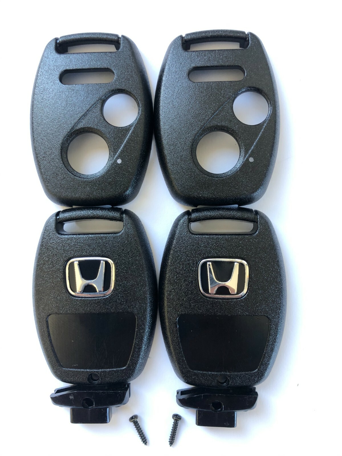 2X 2008 2009 2010 2011 2012 2013 Honda Fit- Remote Key Fob Uncut Shell Cases