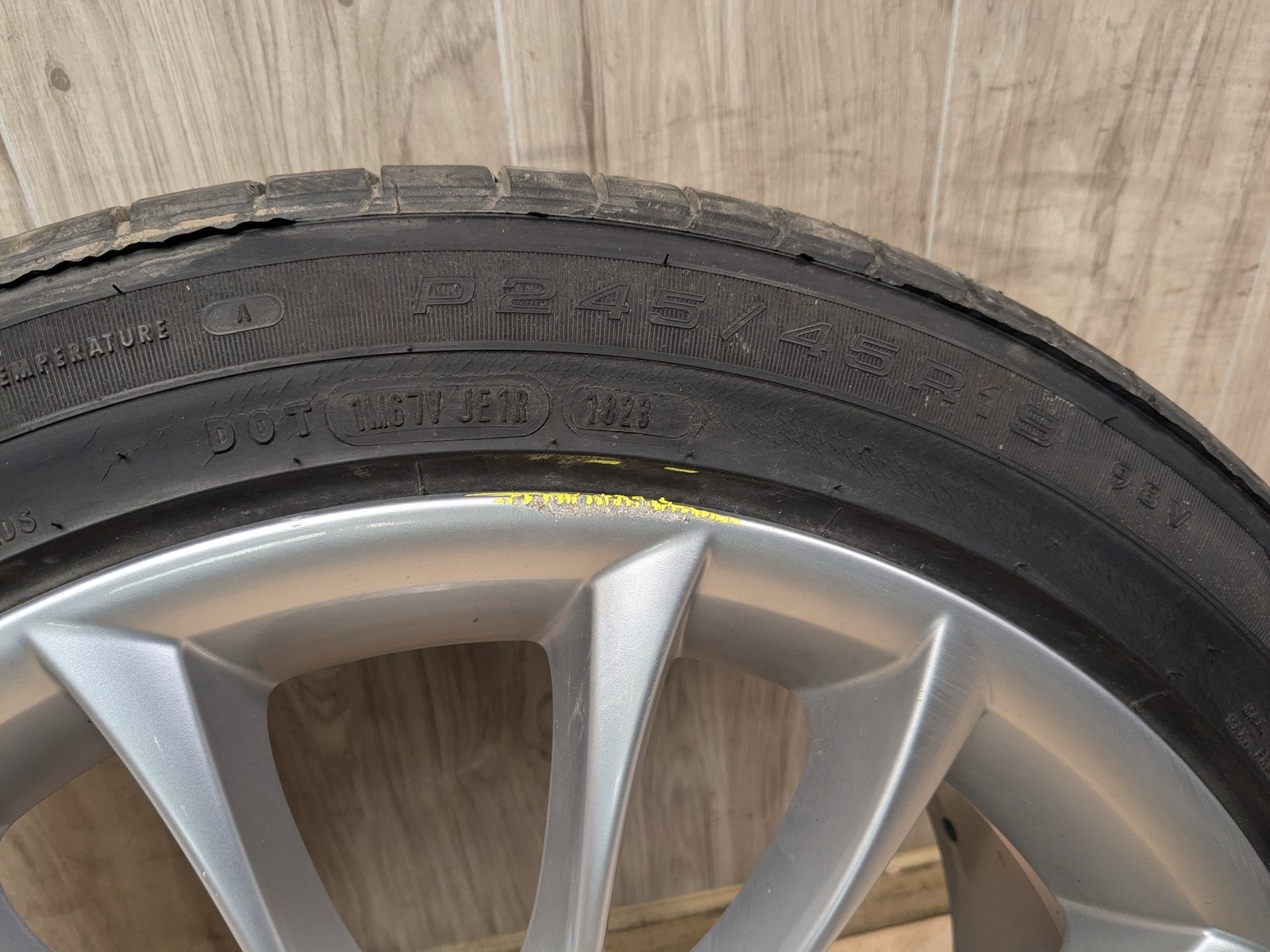 OEM BMW F01 F02 F07 740 750 760 FRONT Rim Wheel 19×8.5 ET25 M V-Spoke Style 302